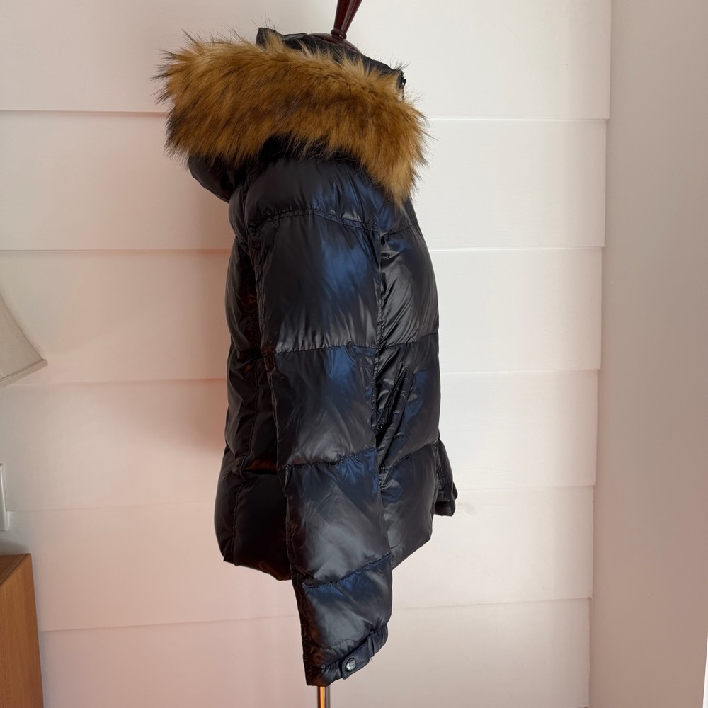 S13 Down Puffer Coat with Removable Hood size M - Picture 5 of 10